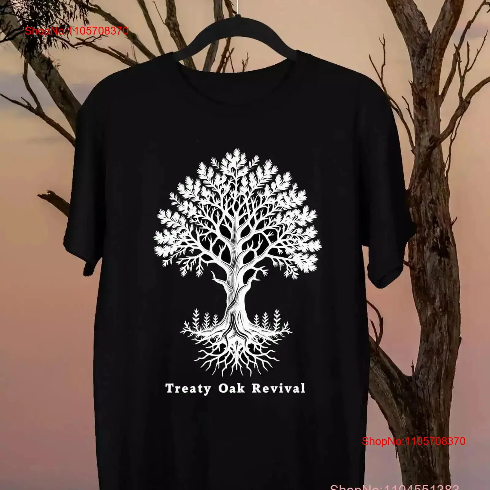 Vintage Fashion Revival - 트리트리 오크 리바이벌 밴드 사이즈 S~5XL