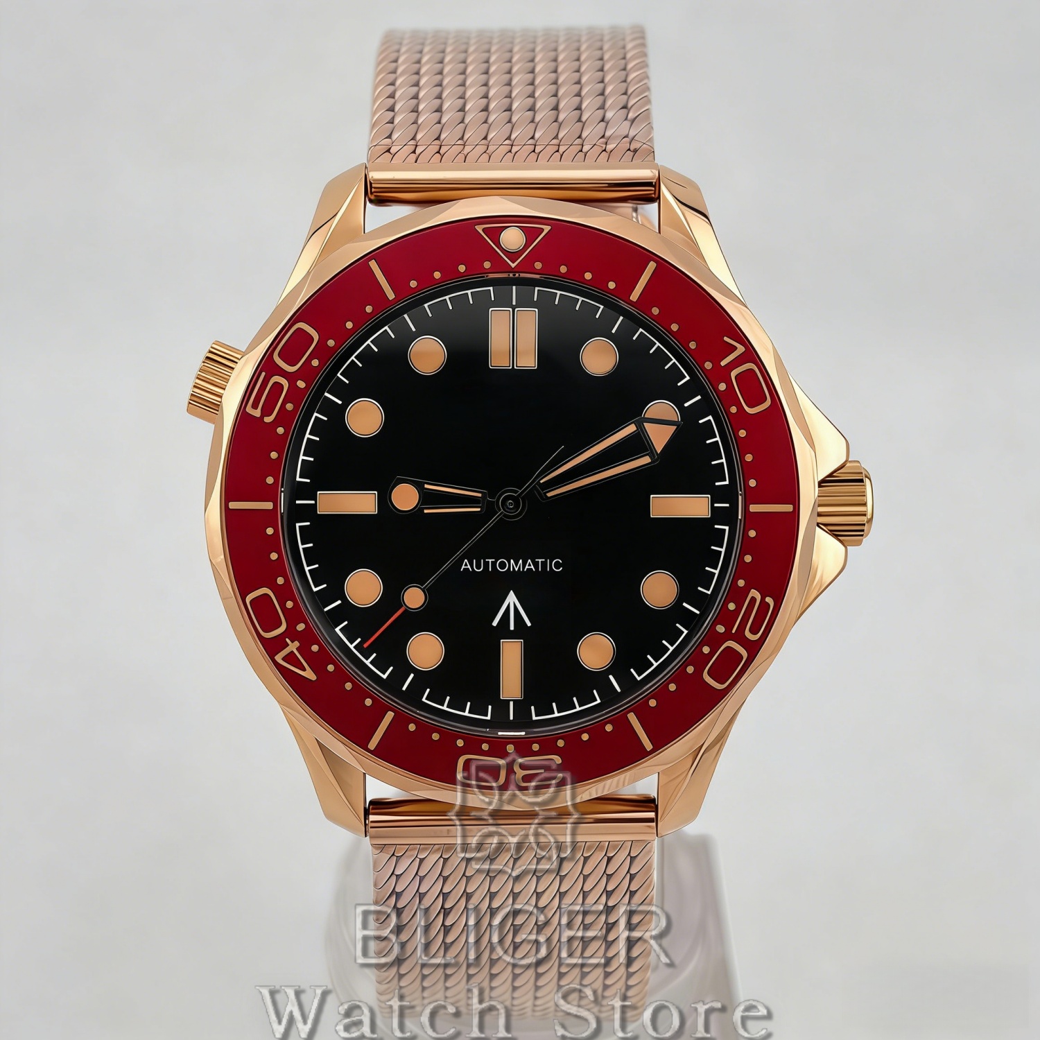 Vintage Fashion Complete - BLIGER 빈티지 브론즈 로즈 골드 41mm