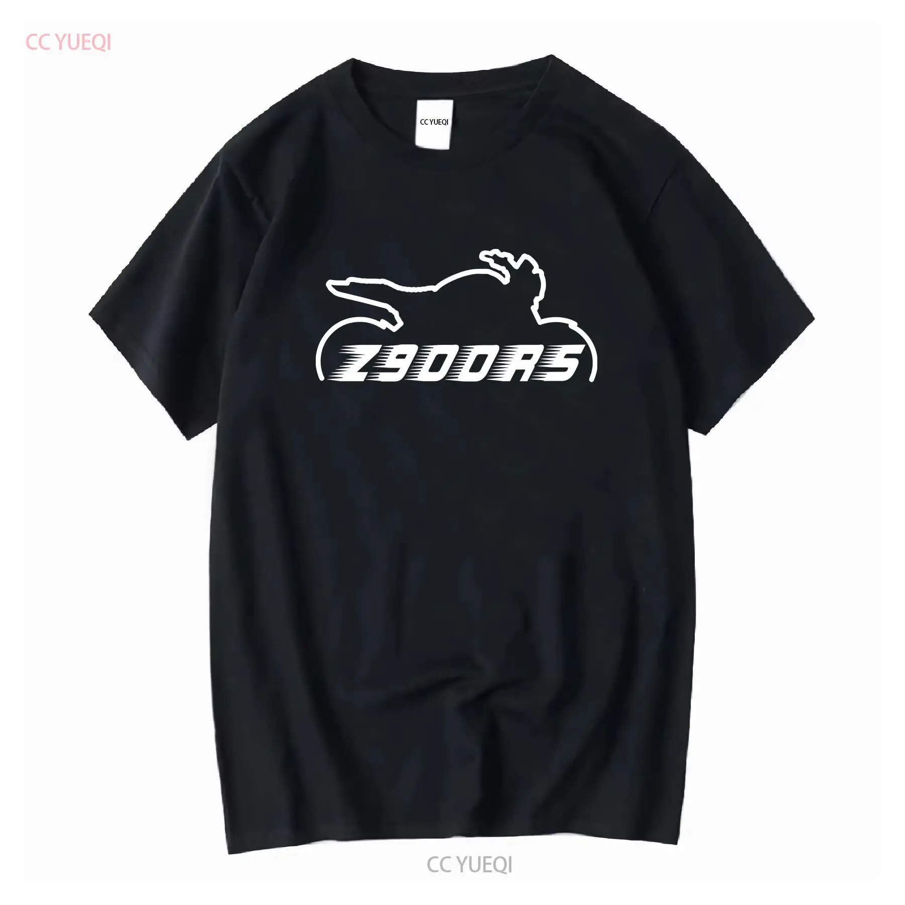 Vintage Fashion Logo - Z900RS 스피드 로고 티셔츠 긴팔 또는