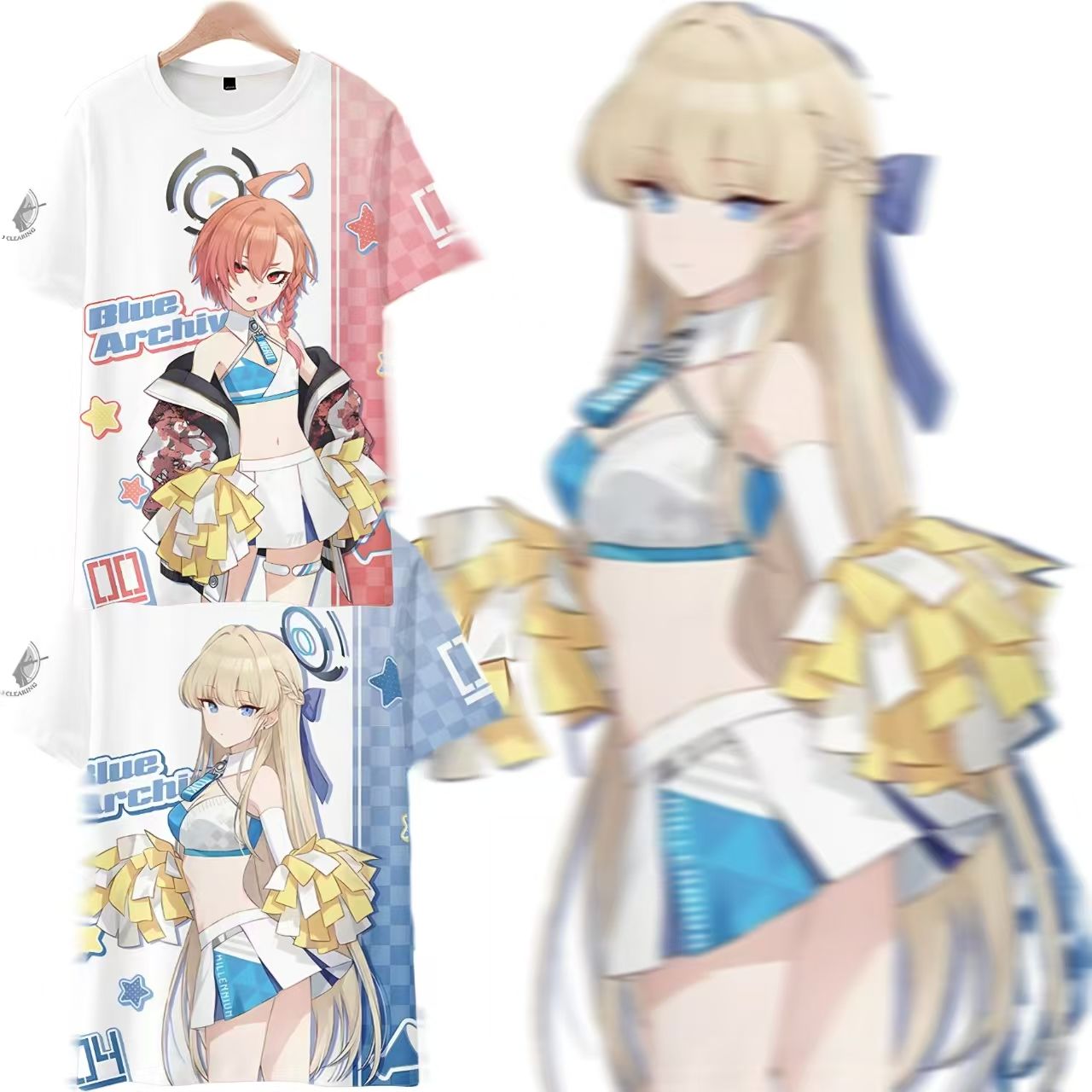New Anime Blue Archive Asuma T - Vintage Fashion Archive 리뷰 및 가격