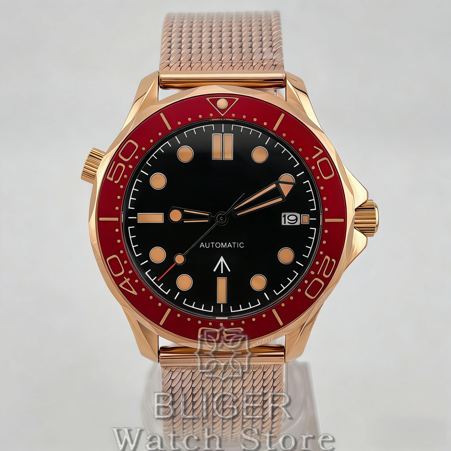 BLIGER 빈티지 브론즈 로즈 골드 41mm 남성용  - Vintage Fashion Complete 리뷰 및 가격