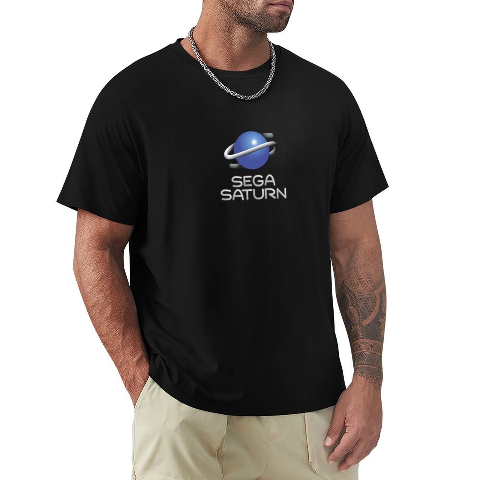Sega Saturn Retro 비디오 게임 회사 로고 - Vintage Fashion Logo 리뷰 및 가격