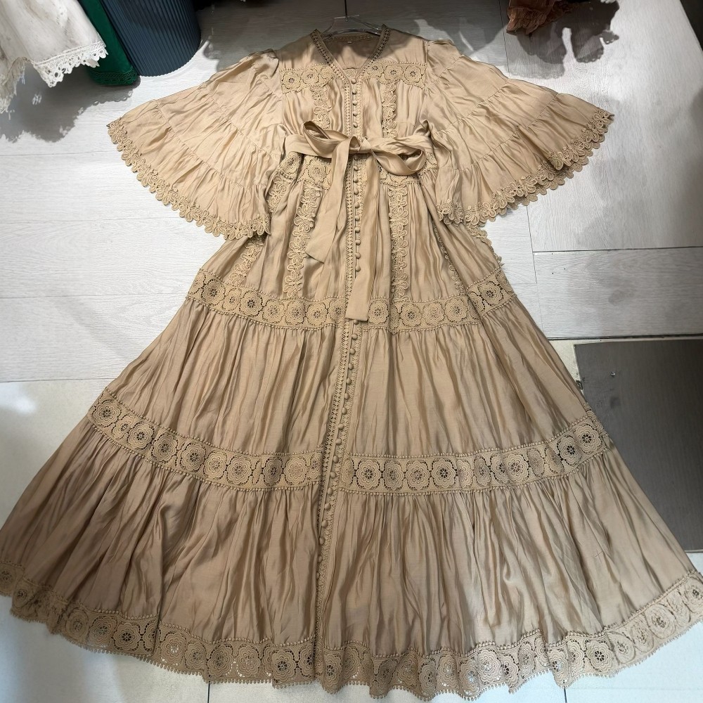 VGH 우아한 빈티지 전시회 카키 보헤미안 맥시 원피스 - Vintage Fashion Exhibition 리뷰 및 가격